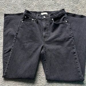 MADEWELL VINTAGE WIDE LEG JEAN: 28 TALL